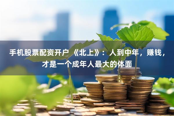 手机股票配资开户 《北上》：人到中年，赚钱，才是一个成年人最大的体面